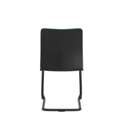 Chaise visiteur piétement luge Reply - tissu