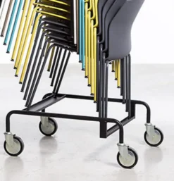 Chariot de stockage pour chaise Kabi 4 pieds