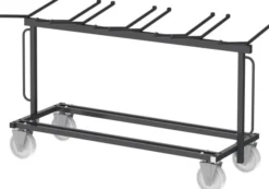Chariot de stockage type libellule Pleg et Nat - pour 72 chaises pliantes Pleg ou 48 Nat - pour sol dur