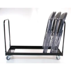 Chariot de transport et de stockage pour 18 chaises pliantes Mika et Touraine
