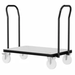 Chariot de transport et de stokage pour table pliante Néva