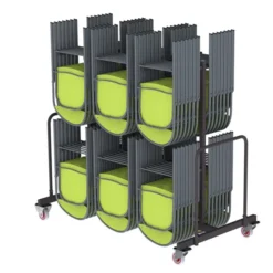 Chariot de transport et de stockage pour 84 chaises pliantes Mika