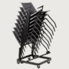 Chariot de transport et de stockage pour chaises Véry - 4 pieds