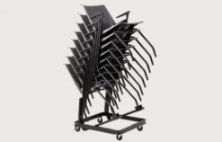 Chariot de transport et de stockage pour chaises Véry - 4 pieds