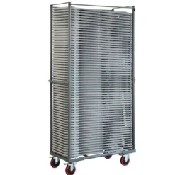Chariot de transport et de stockage pour chaises pliantes Alex