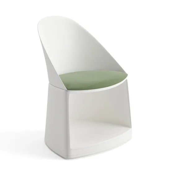Chauffeuse Cila Go - assise tissu - sur roulettes