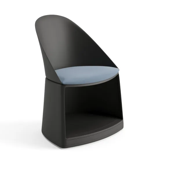 Chauffeuse Cila Go - assise tissu - sur roulettes