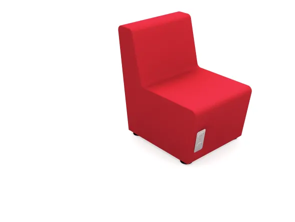 Chauffeuse connectée Mendi - tissu X - kit boîtier 2 prises USB, 1 prise standard et câble 2,5 m