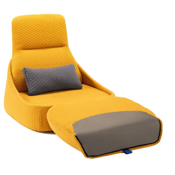 Chauffeuse convertible Hosu - tissu - 1 place