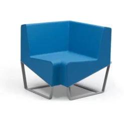 Chauffeuse d'angle Facett II - textile enduit