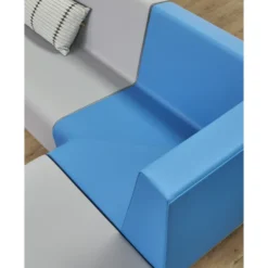Chauffeuse d'angle Facett II - textile enduit