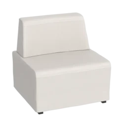 Chauffeuse droite B Free - textile enduit