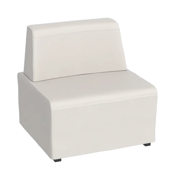 Chauffeuse droite B Free - textile enduit