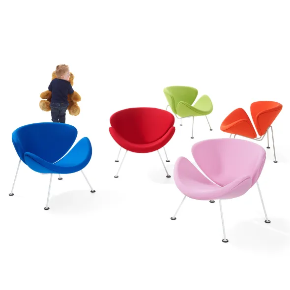Chauffeuse Orange Slice - enfant - tissu