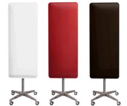 Chevalet mobile magnétique en verre trempé Salsa - 60 x 155 cm
