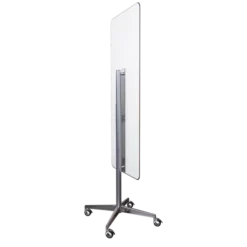 Chevalet mobile magnétique en verre trempé Salsa - 60 x 155 cm