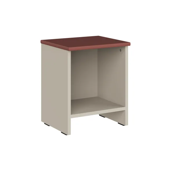 Chevet tabouret - Odéos - l. 40,4 x h. 48,6 x pr. 35,4 cm