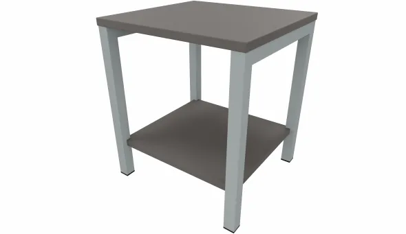 Chevet tabouret - Square - l. 40,5 x h. 46 x pr. 38,4 cm
