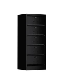 Classeur à clapets - 5 cases avec serrure sans prestation