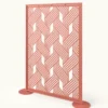 Claustra métal décor Desny - l. 136 x h. 196 cm - structure acier thermolaqué