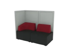 Cloison de séparation B Free - résille - l. 102,5 x p. 75 x h. 150 cm