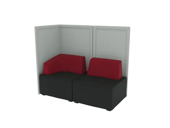 Cloison de séparation B Free - résille - l. 102,5 x p. 75 x h. 150 cm
