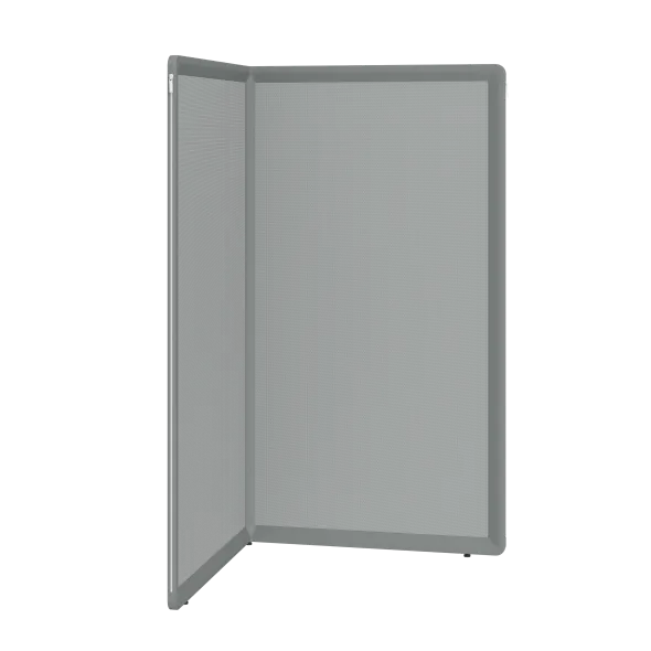 Cloison de séparation à 2 vantaux B Free - résille - l. 80 x p. 75 x h. 150 cm