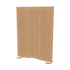 Cloison droite Acousti'call - l. 120 x h. 160 cm - avec pied - sans prestation