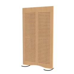 Cloison droite Acousti'call - l. 80 x h. 140 cm - avec pied - sans prestation