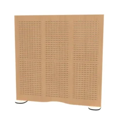 Cloison droite Acousti'call - l. 140 x h. 140 cm - avec pied sans prestation