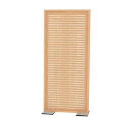 Cloison droite EPM49B - mélaminé - l. 80 x h. 180 cm - avec pied