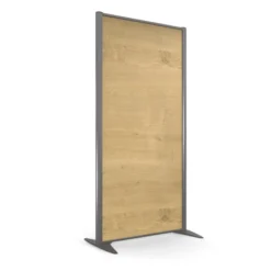 Cloison droite KP - l. 81 x h. 160 cm - mélaminé - 2 pieds stabilisateurs