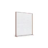 Cloison droite KP - l. 163 x h. 180 cm - polycarbonate - 2 pieds stabilisateurs
