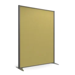 Cloison droite KP - l. 122 x h. 160 cm - tissu acoustique - 2 pieds stabilisateurs