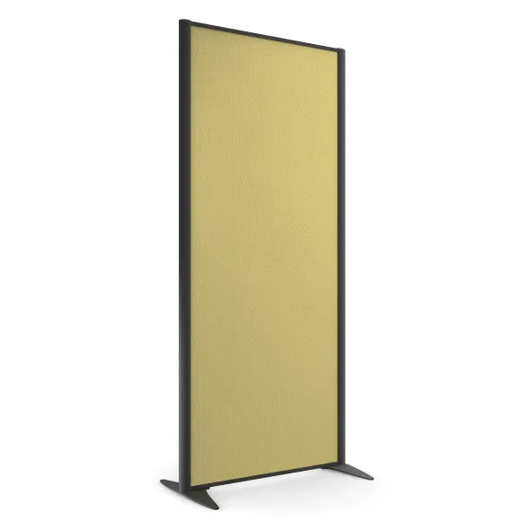 Cloison droite KP - l. 81 x h. 180 cm - tissu acoustique - 2 pieds stabilisateurs