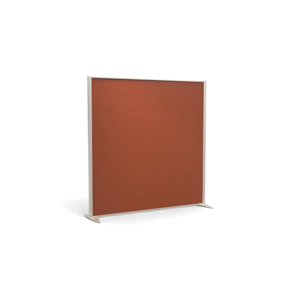 Cloison droite KP - l. 163 x h. 160 cm - tissu acoustique - 2 pieds stabilisateurs