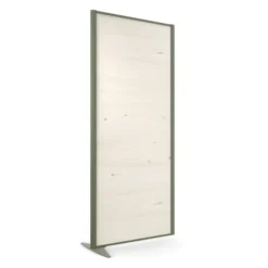 Cloison droite suivante KP - l. 81 x h. 180 cm - mélaminé - pied stabilisateur