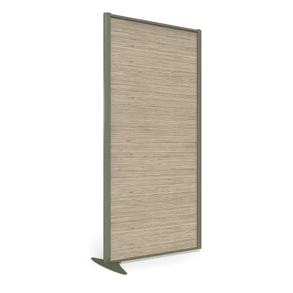 Cloison droite suivante KP - l. 81 x h.160 cm - mélaminé - 1 pied stabilisateur