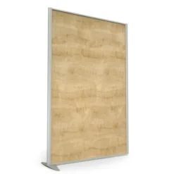 Cloison droite suivante KP - l. 122 x h. 180 cm - mélaminé - 1 pied stabilisateur