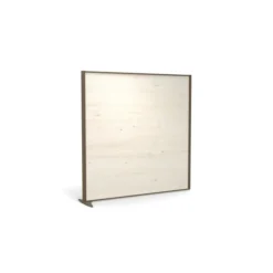 Cloison droite suivante KP - l. 163 x h. 160 cm - mélaminé - 1 pied stabilisateur