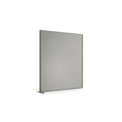 Cloison droite suivante KP - l. 163 x h. 180 cm - mélaminé - 1 pied stabilisateur