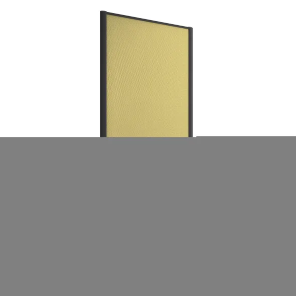 Cloison droite suivante KP - l. 81 x h. 180 cm - tissu acoustique - 1 pied stabilisateur