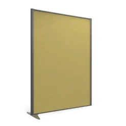 Cloison droite suivante KP - l. 122 x h. 160 cm - tissu acoustique - 1 pied stabilisateur