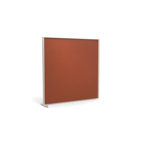 Cloison droite suivante KP - l. 163 x h. 160 cm - tissu acoustique - 1 pied stabilisateur