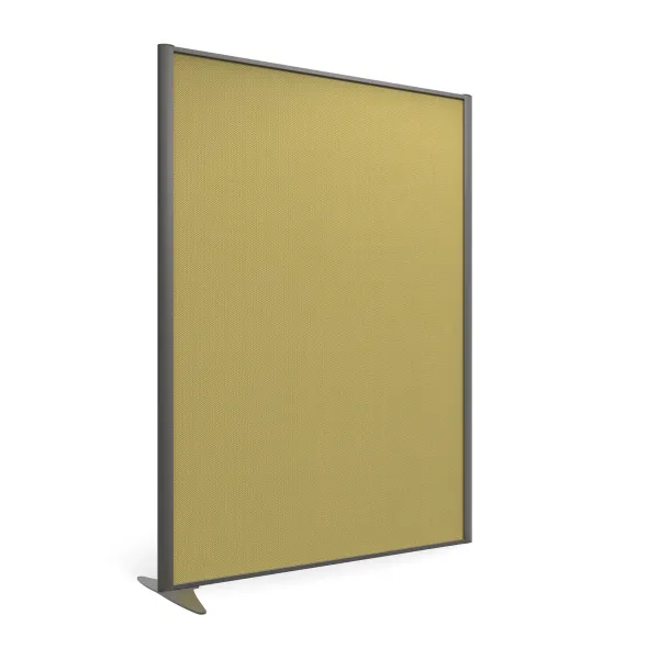 Cloison droite suivante KP - l. 122 x h. 160 cm - tissu - 1 pied stabilisateur