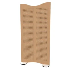 Cloison phonique droite haut courbé Acousti'call - l. 80 x h. 160 cm - avec pied - sans prestation