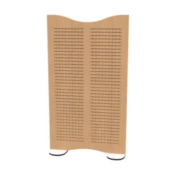 Cloison phonique droite haut courbé Acousti'call - l. 80 x h. 140 cm - avec pied - sans prestation