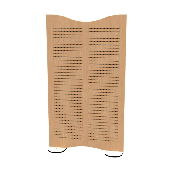 Cloison phonique droite haut courbé Acousti'call - l. 80 x h. 140 cm - avec pied - sans prestation