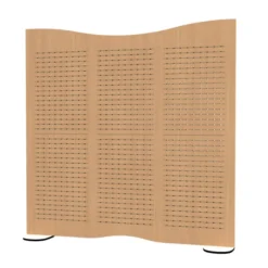 Cloison phonique droite haut courbé Acousti'call - l. 140 x h. 140 cm - avec pied - sans prestation