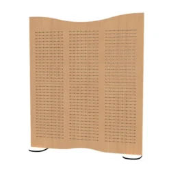 Cloison phonique droite haut courbé Acousti'call - l. 120 x h. 140 cm - avec pied - sans prestation